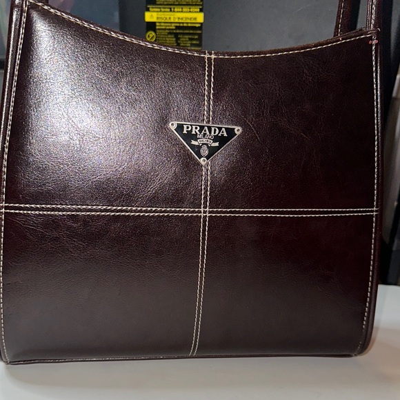 Prada women Brown Leather Bag - Picture 1 of 9